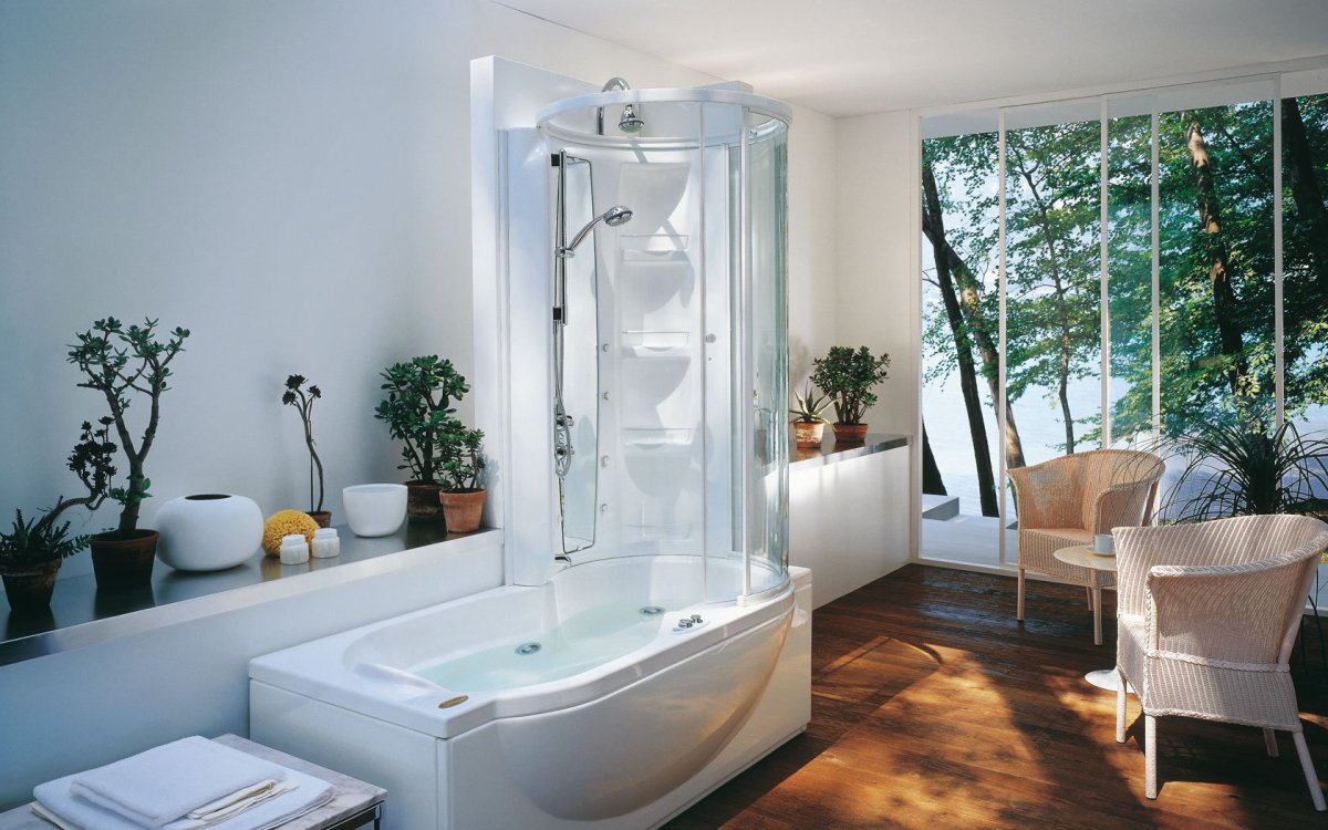 Ванна комбинированная Jacuzzi AMEA Twin