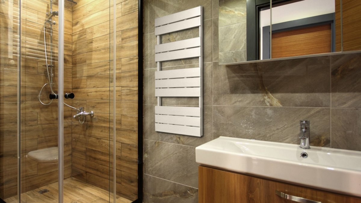 Душевой поддон плитка под дерево