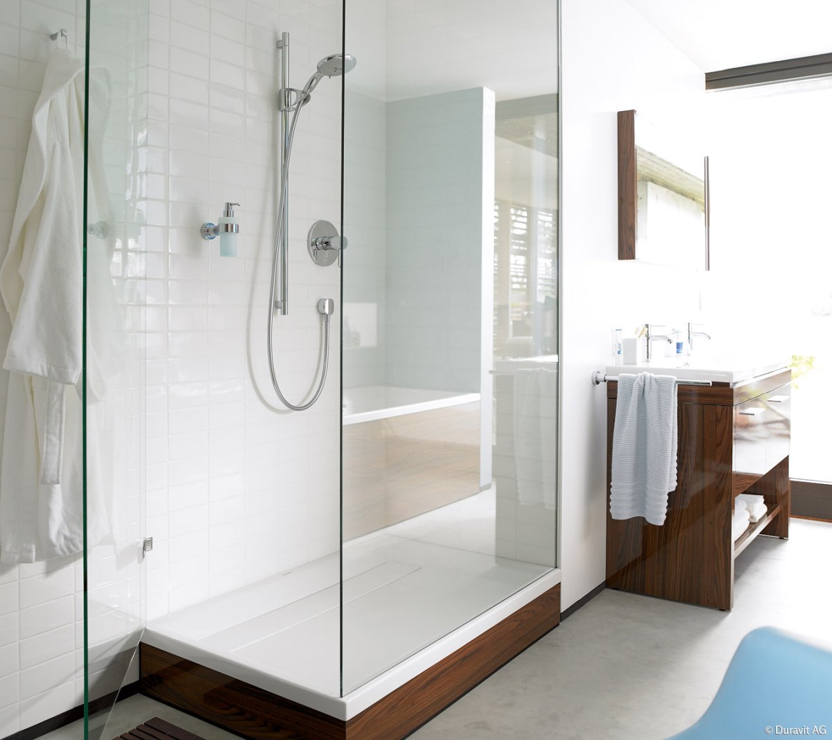Ванная Duravit ванная и душевая кабина