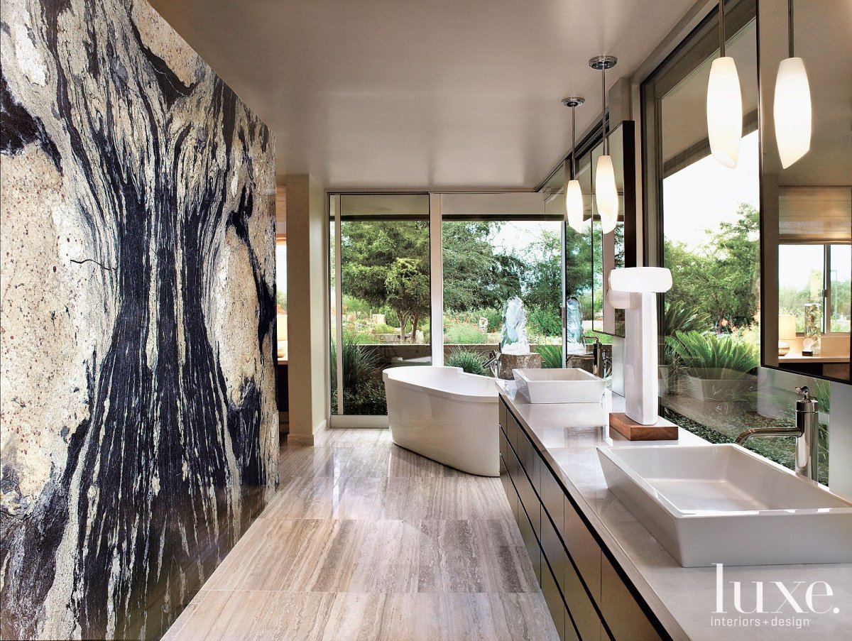 Современная ванная комната дизайн слэб