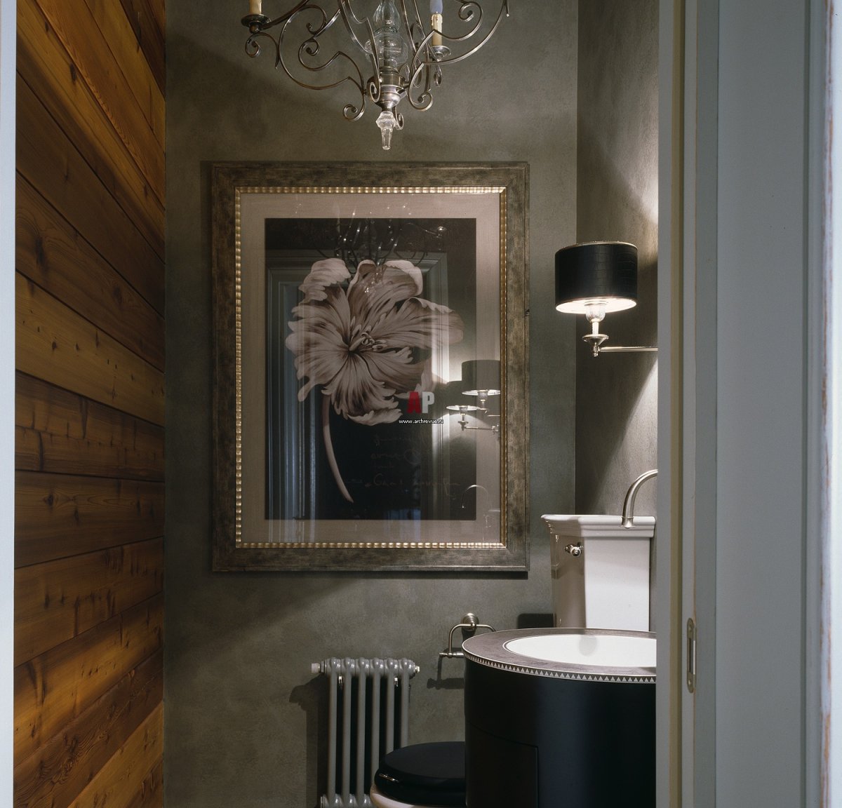 Интерьер туалета в доме