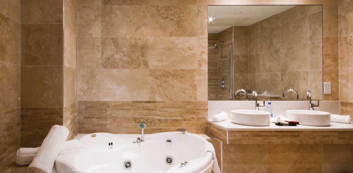 Проекты ванной под травертин