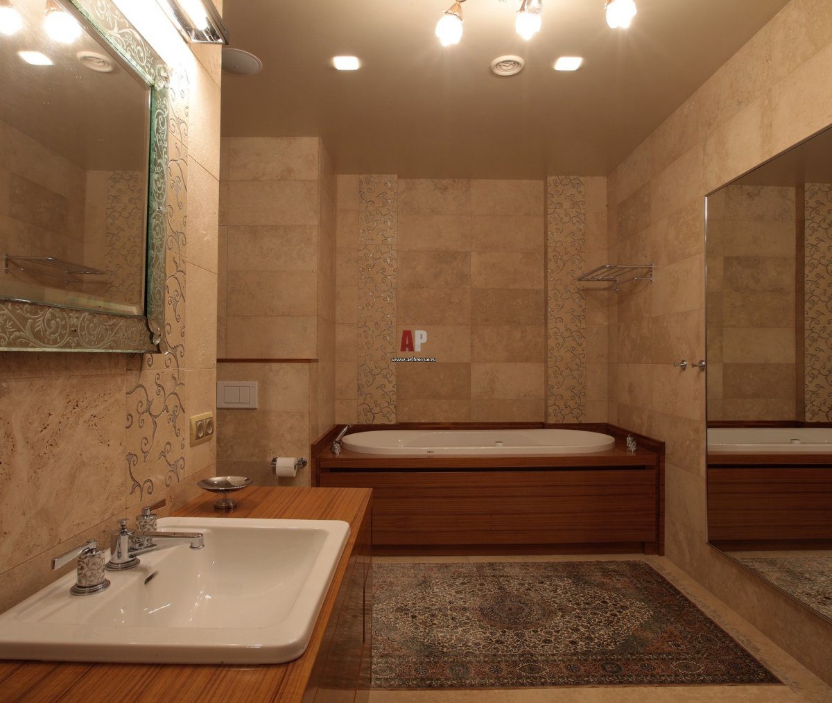 Хамам в квартире в ванной