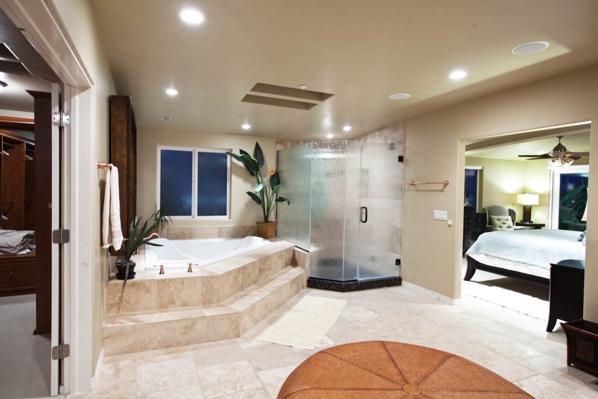 Мастер бедрум с ванной комнатой