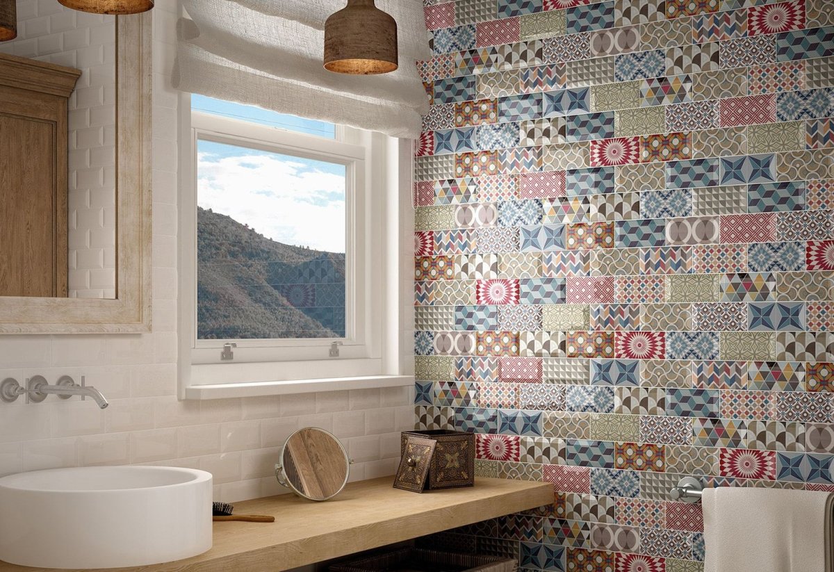 Плитка кабанчик пэчворк