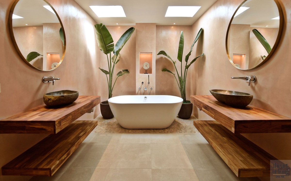 Ванна в стиле Ибица