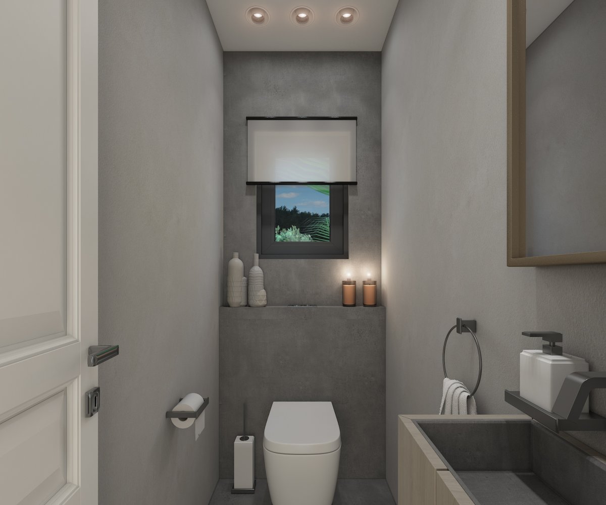 Санузел 1м /1.2м