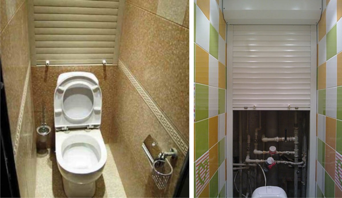 Туалет в желтом цвете