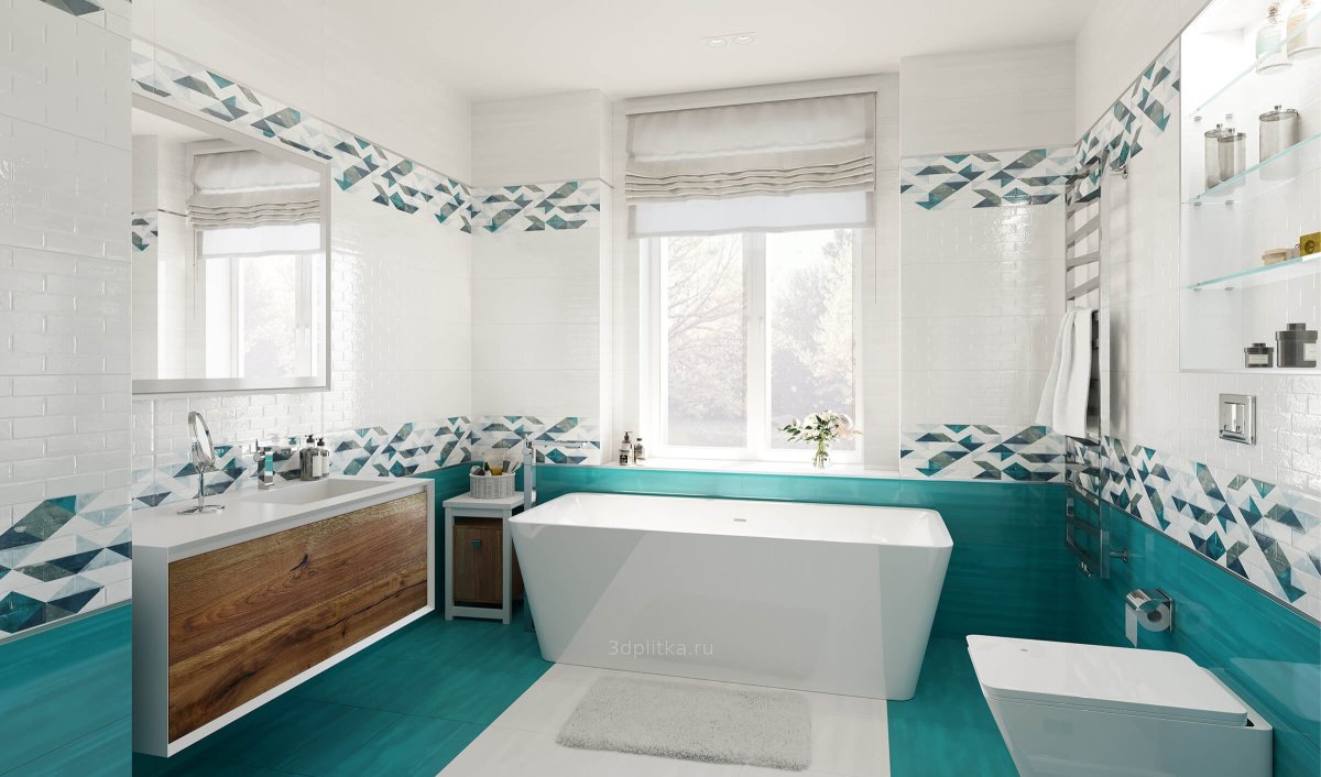 Настенная плитка Delacora «Blur Magic»