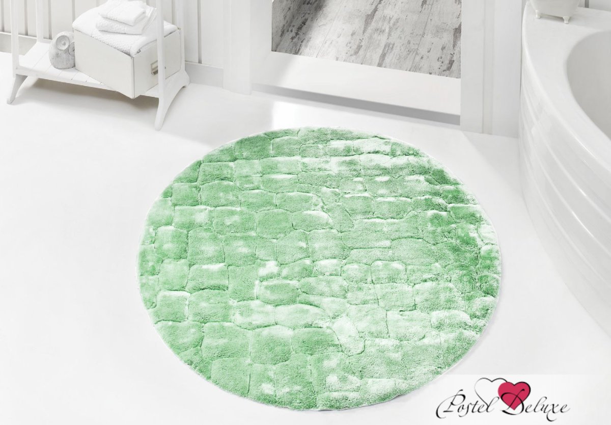 Круглый коврик для ванной