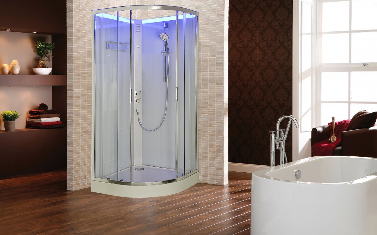 Душевая кабина Acquazzone Bogema 100 низкий поддон 100см*100см