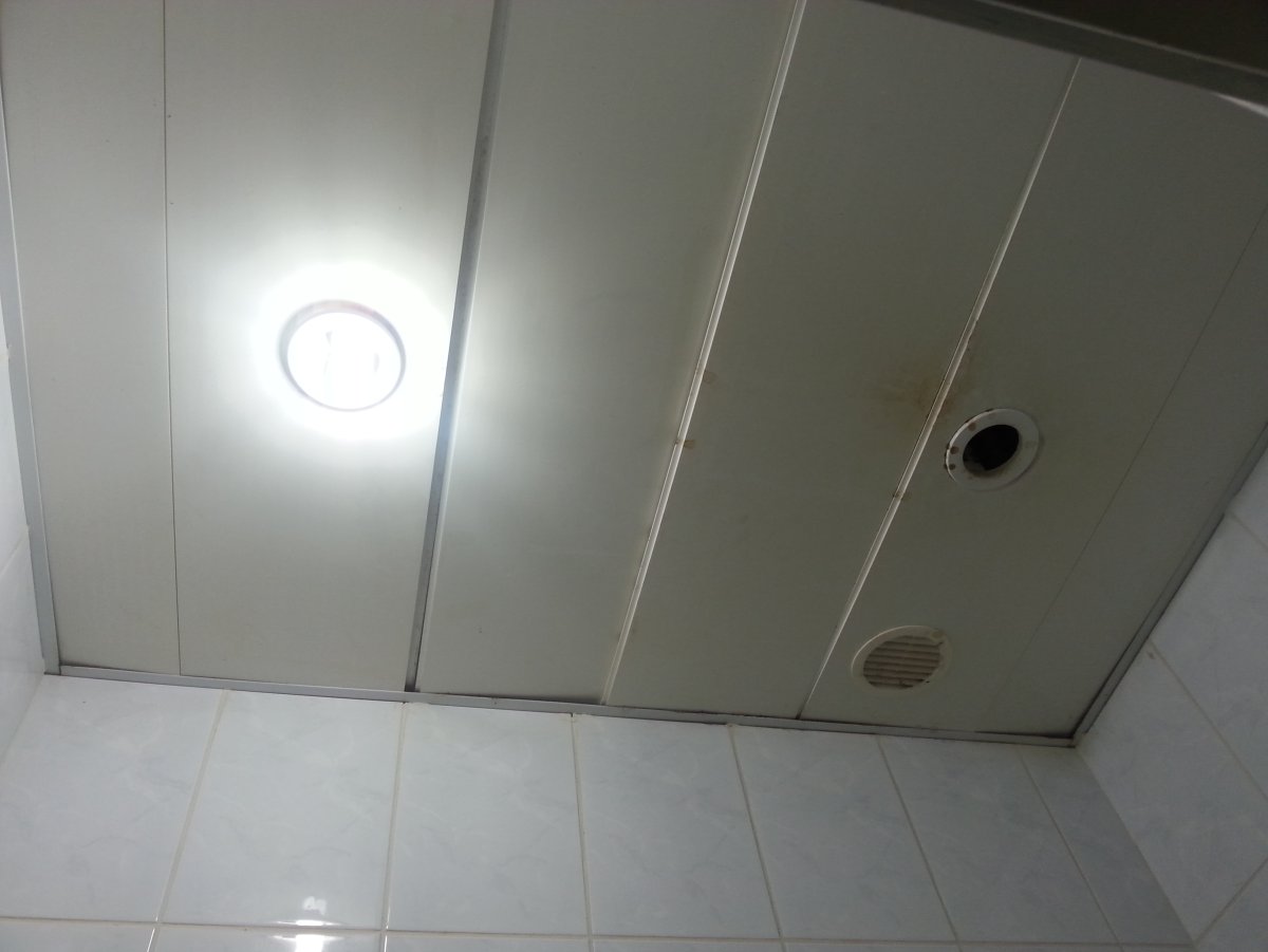 Подвесные потолки пластиковые для туалета