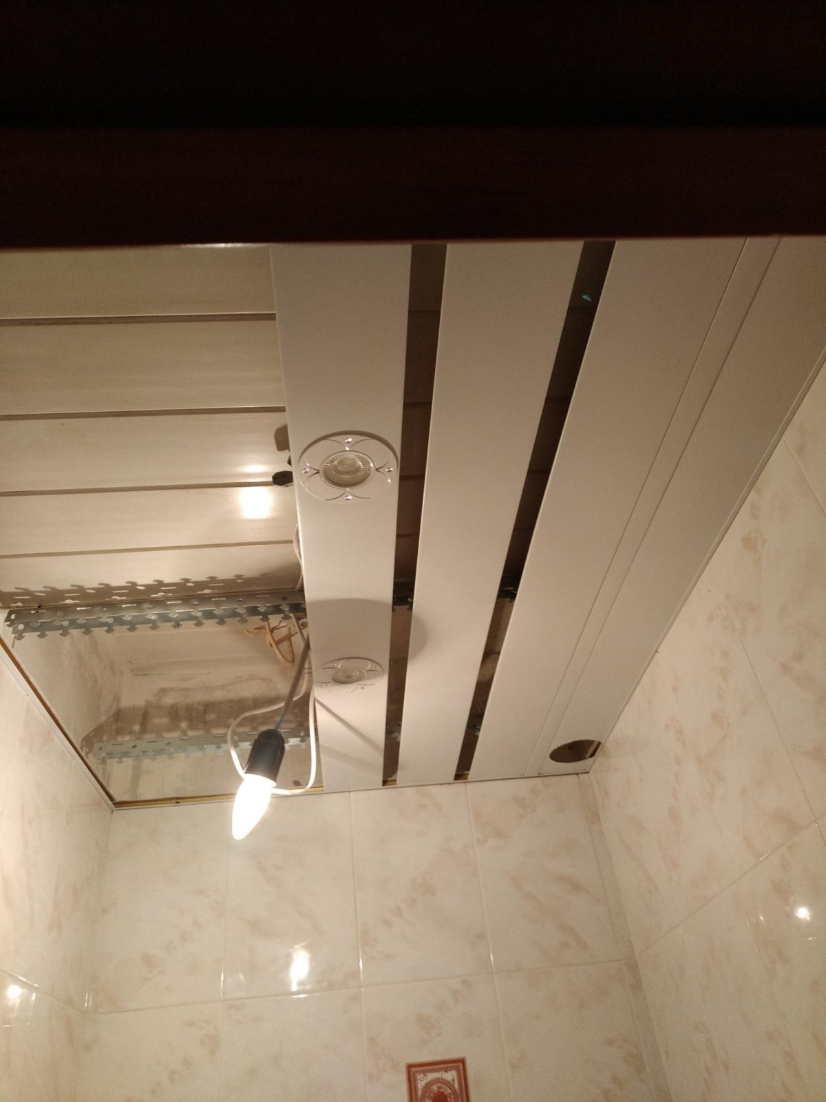 Вентиляция в реечном потолке