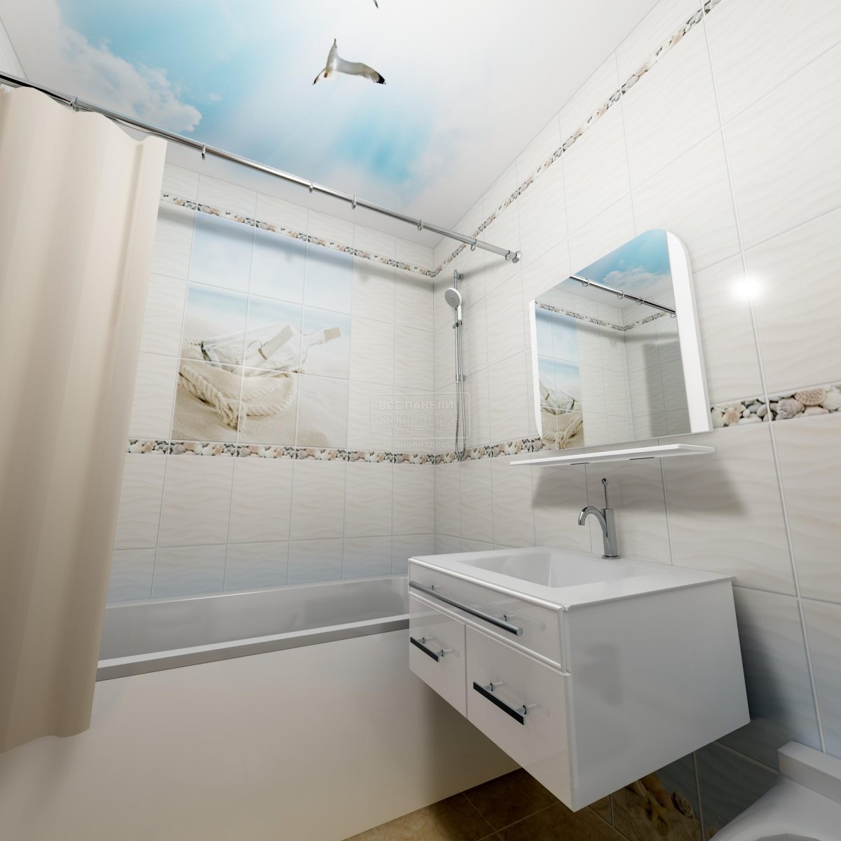 Панели ПВХ Новита 3д