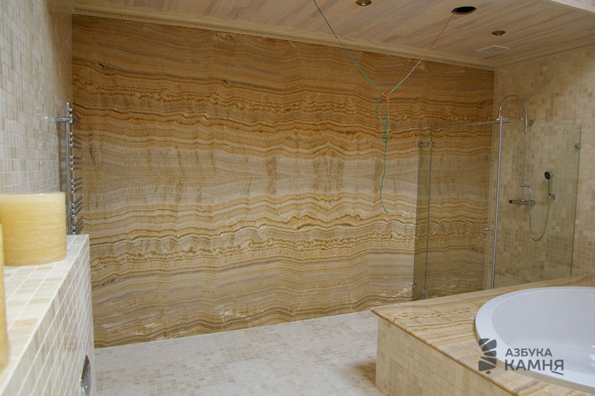 Каменная плитка в интерьере