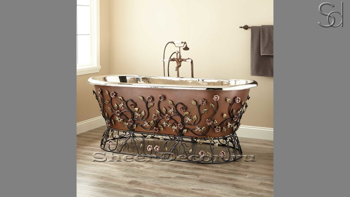 Кованые угловые полки