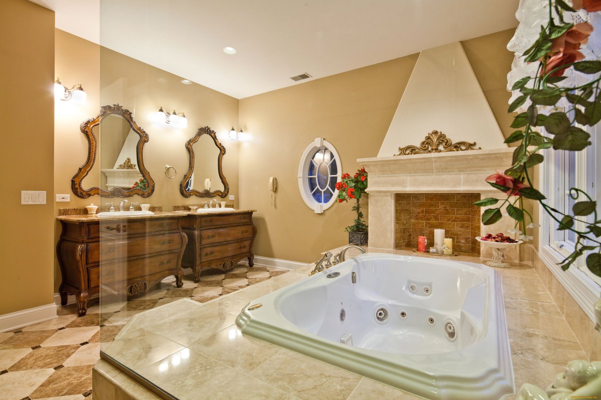 Luxury Mansion Interior ванная