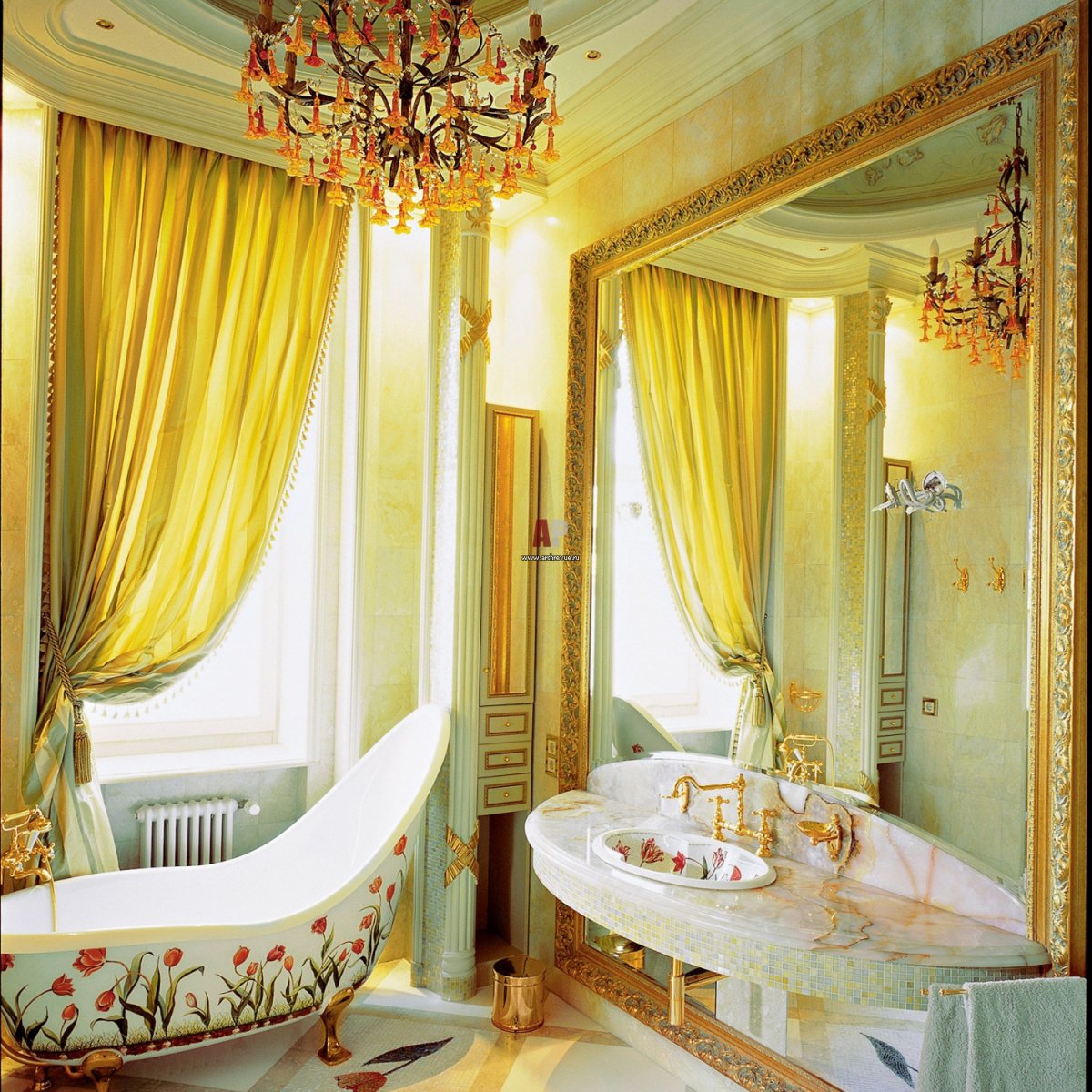 Королевская ванная комната