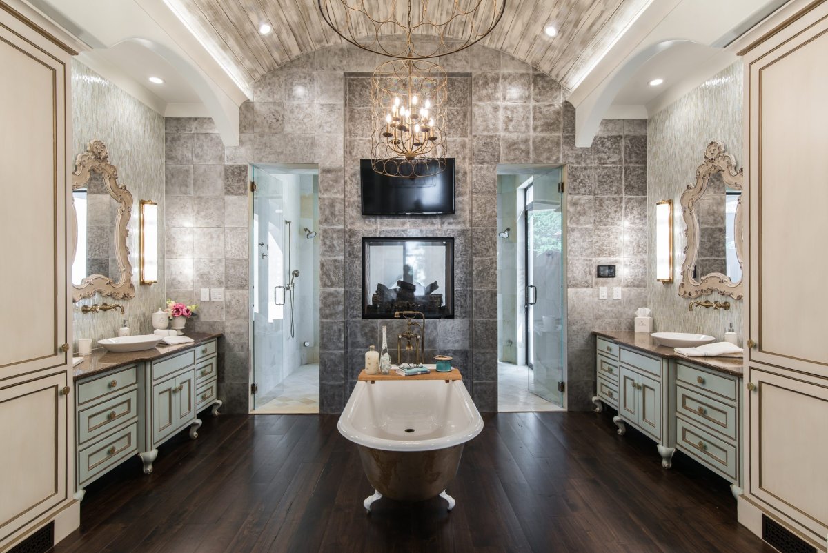 Роскошные Ванные комнаты в особняке