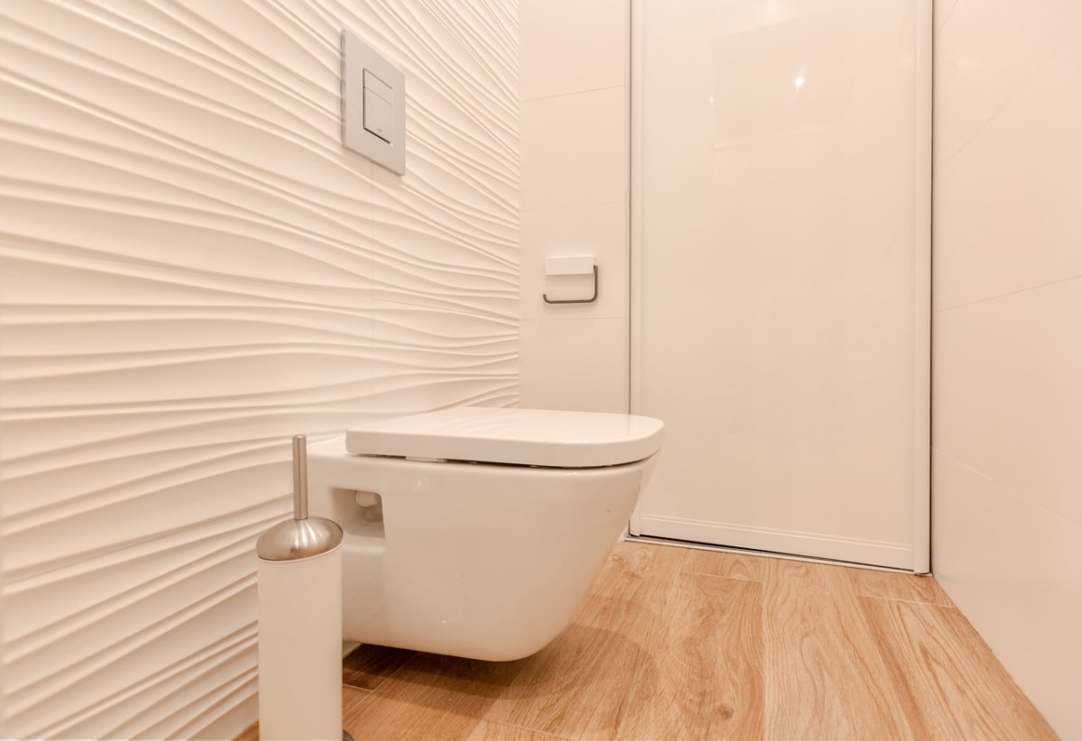 Штукатурка в туалете