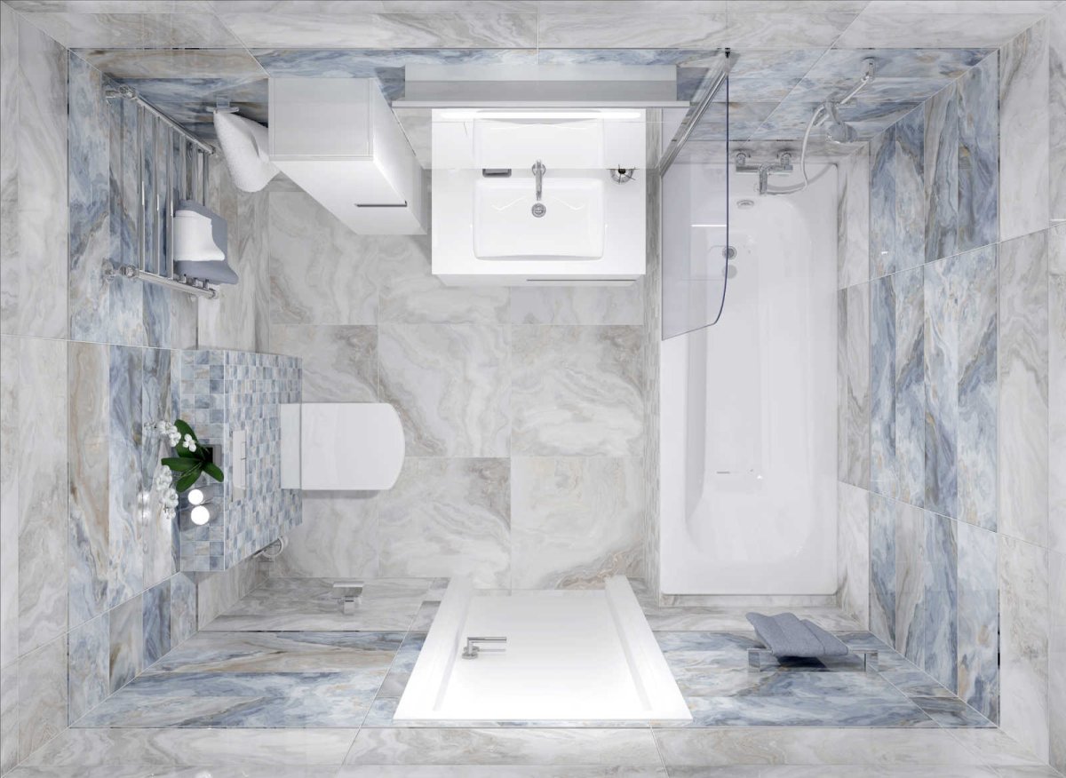 Sg591002r Розелла синий декорированный лаппатированный