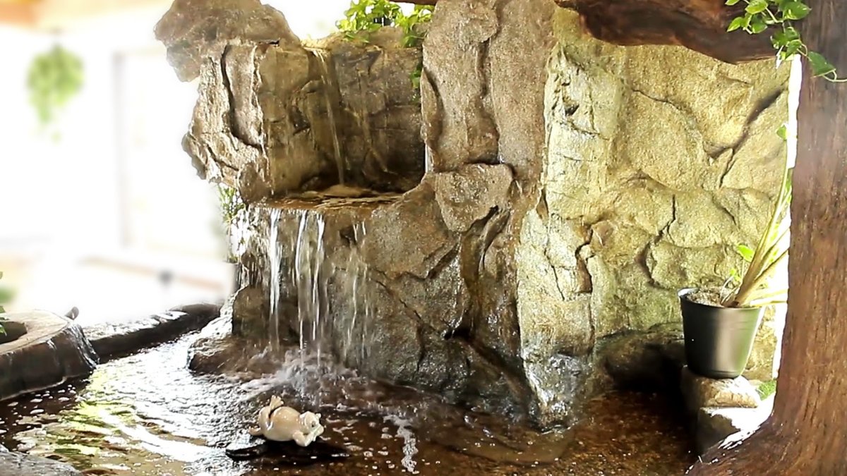 Самый большой искусственный водопад