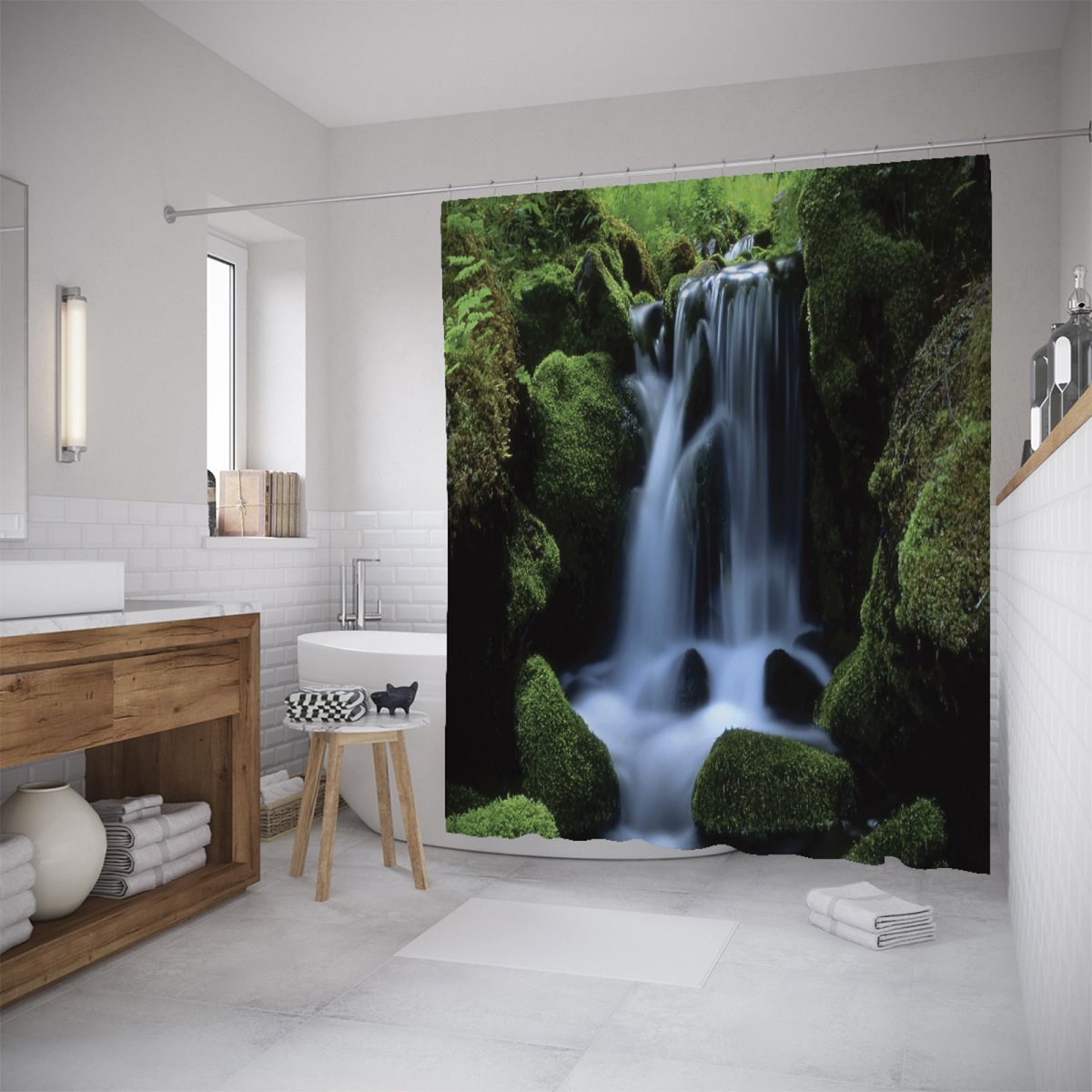 Фонтан стена Гласс Миррор