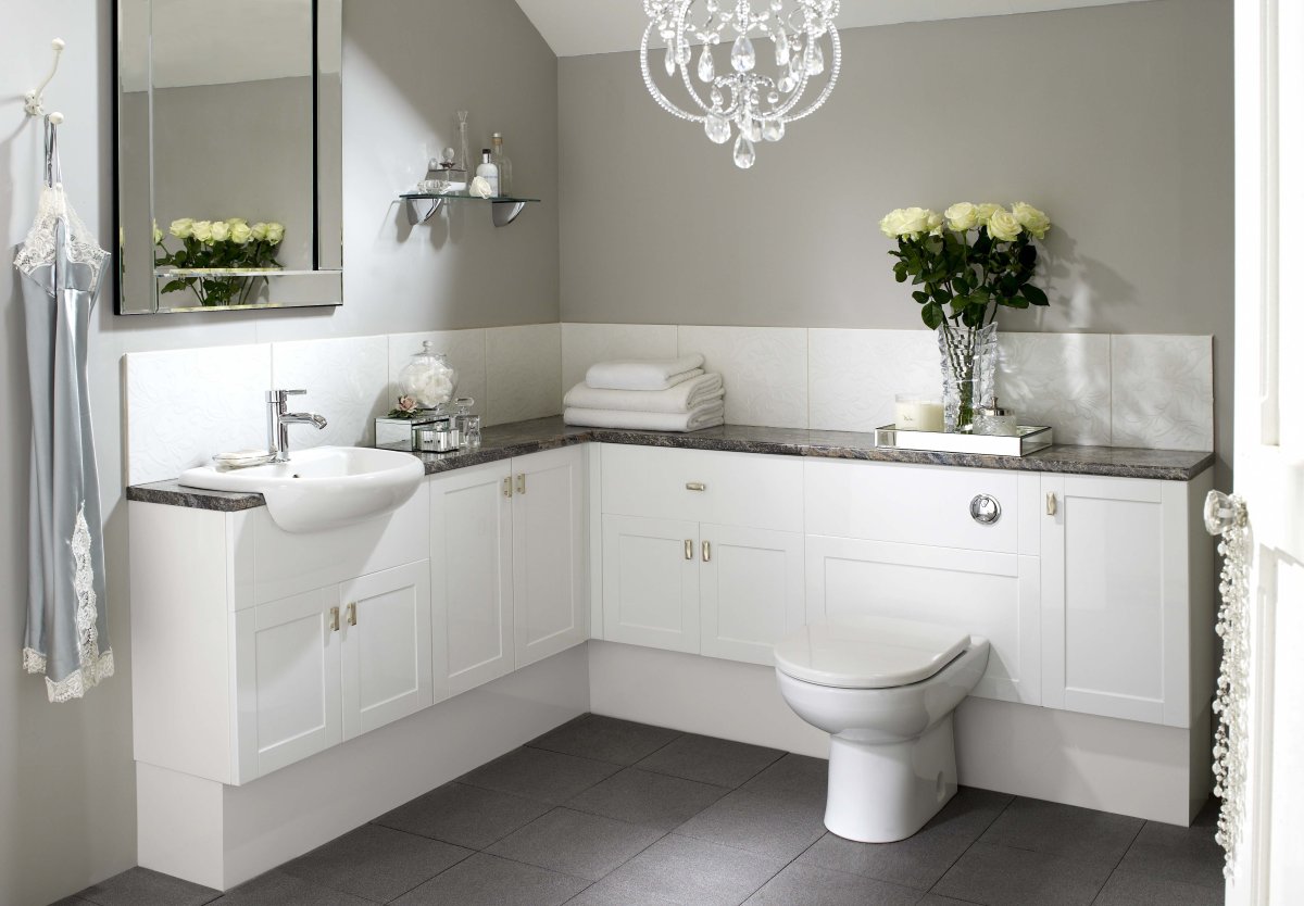 Современное освещение в ванной