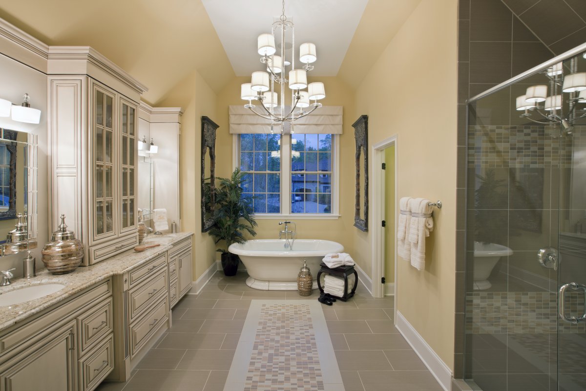 Интерьер ванной комнаты