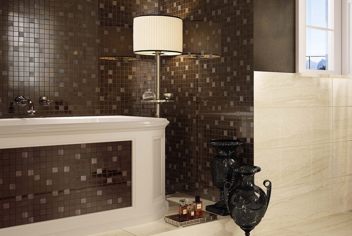 Мозаика для ванной комнаты