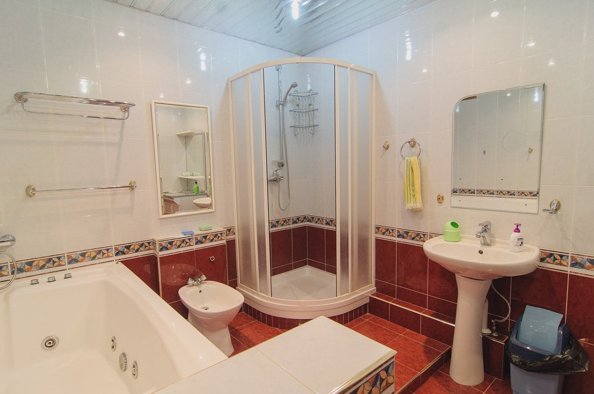 Санузел в хостеле