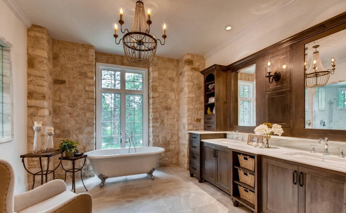 Ванная в бельгийском стиле