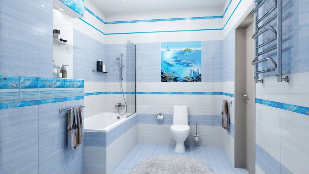 Плитка лазурь Березакерамика