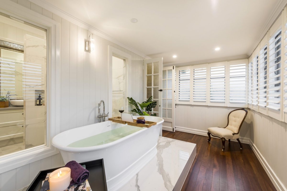 Стильный интерьер ванной