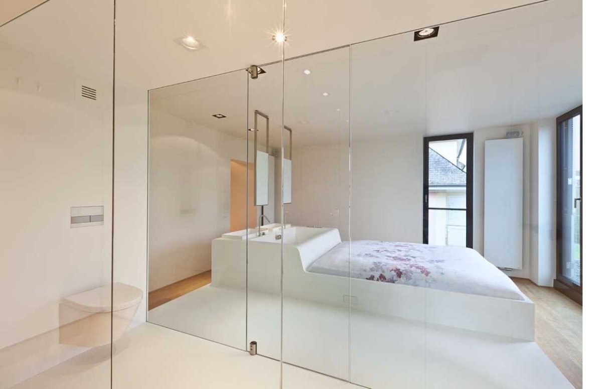 Стеклянные перегородки в доме