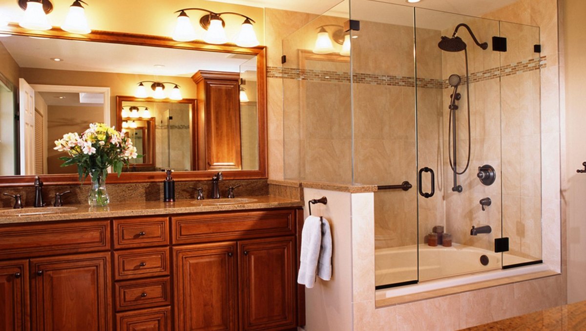 Душевая на кухне