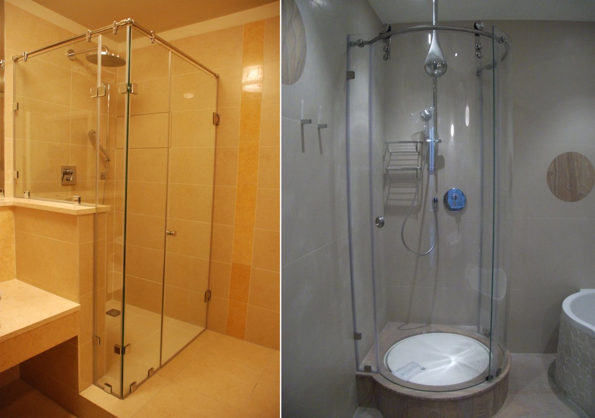 Душевая кабина на кухне