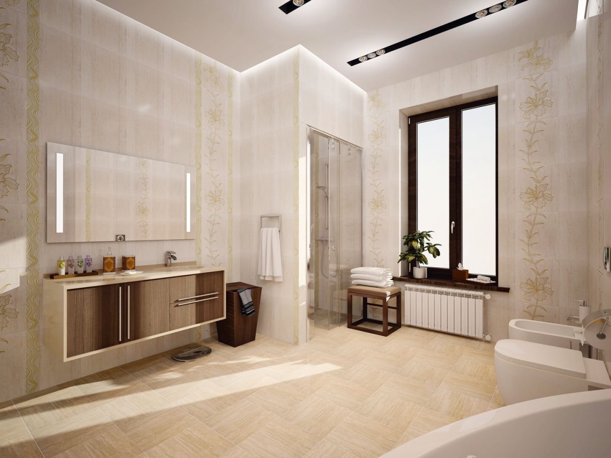 Современные Ванные комнаты