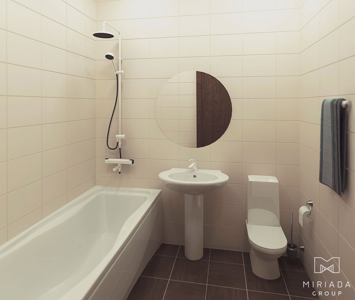 Чистовая отделка туалета