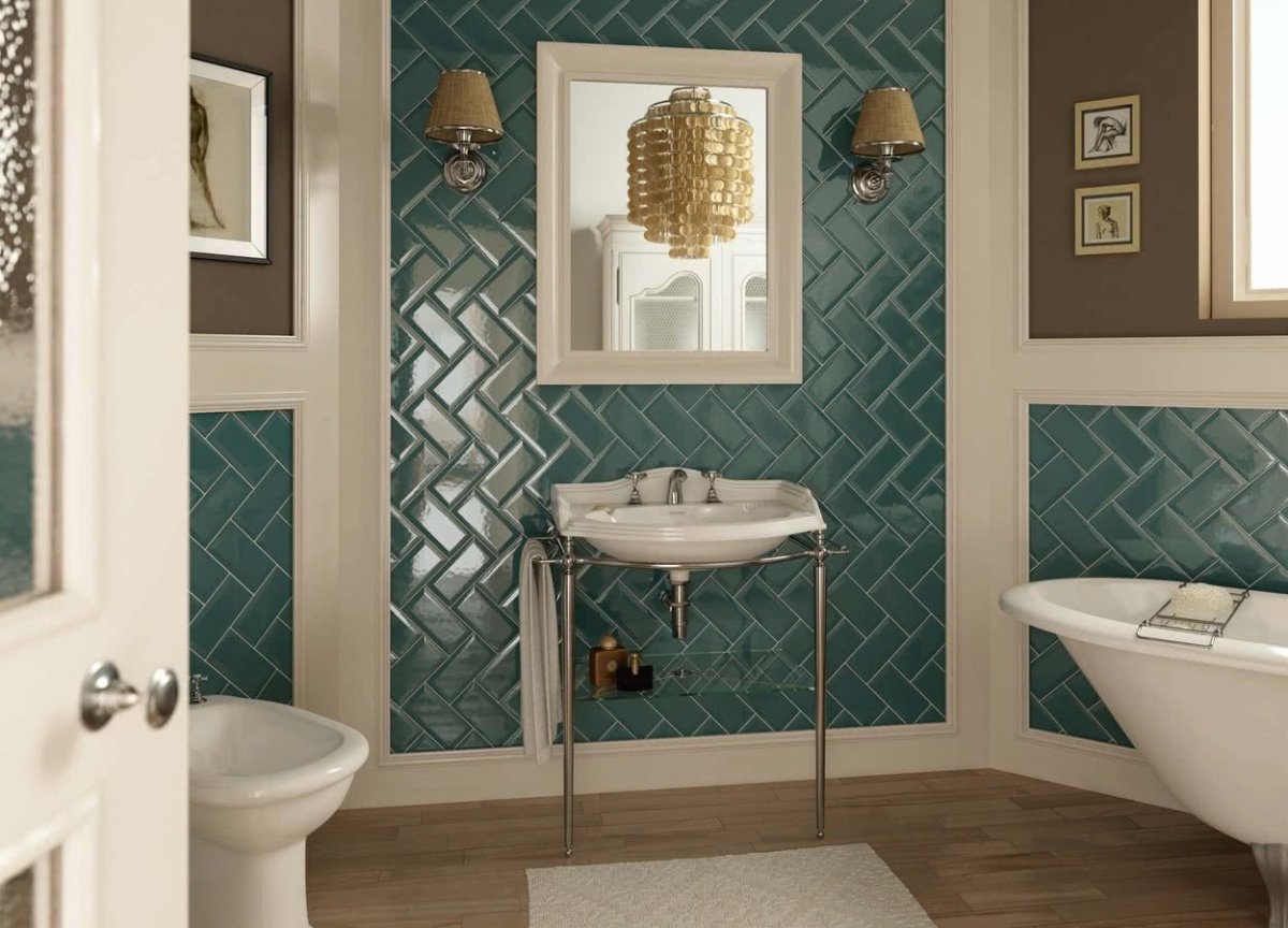 Vogue Италия плитка Bisello зеленая