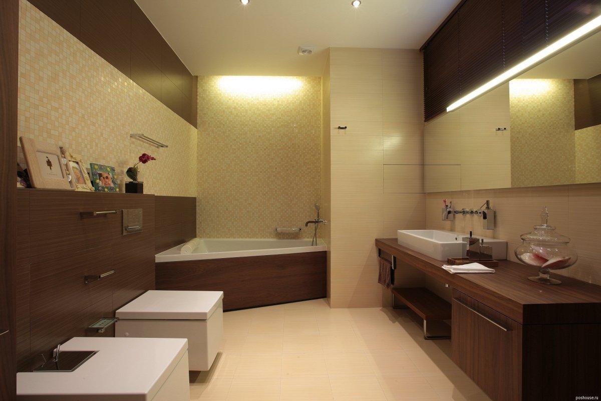 Ванная комната в реальной квартире