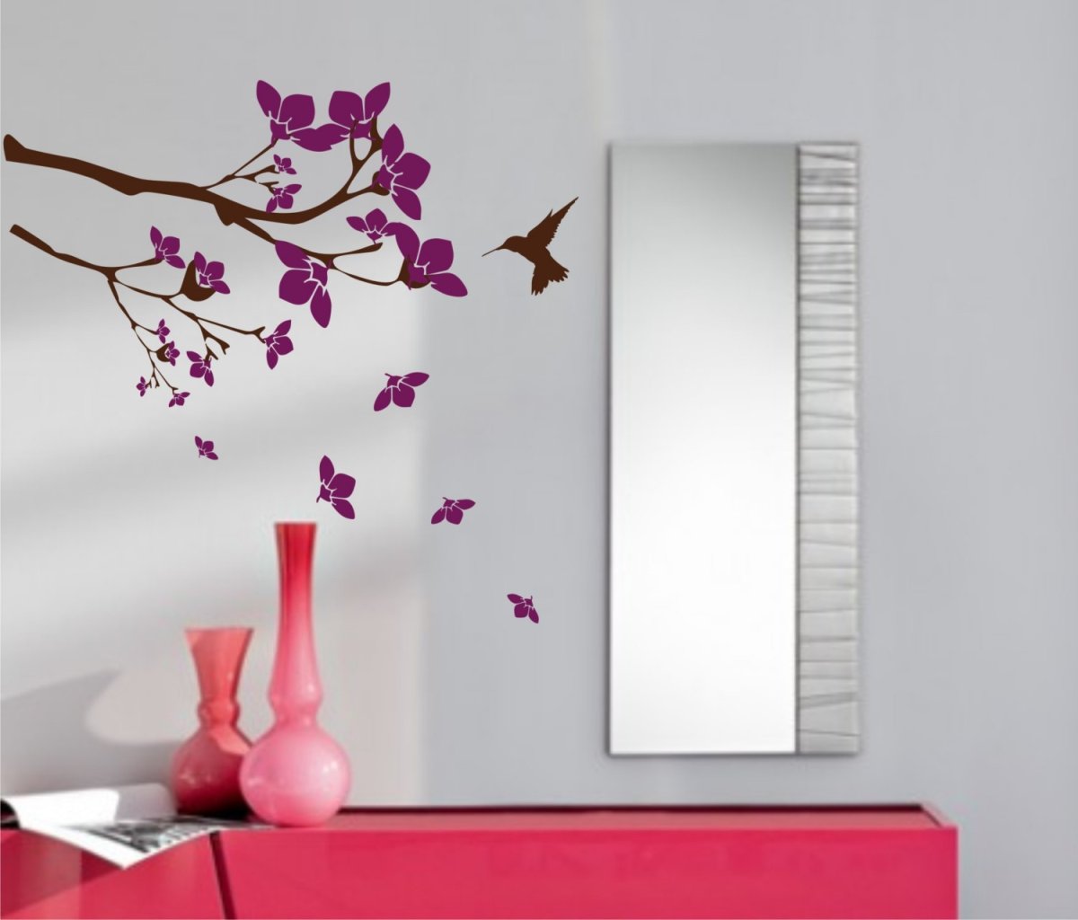 Декорирование стен в ванной комнате