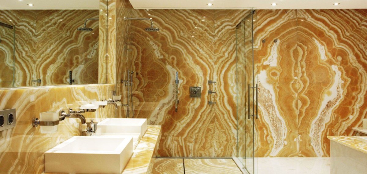 Каменный шпон Оникс