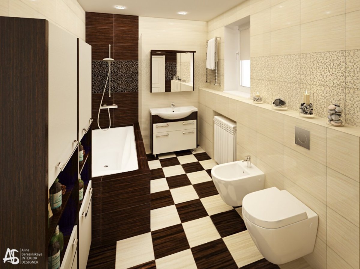 Плитка в шахматном порядке