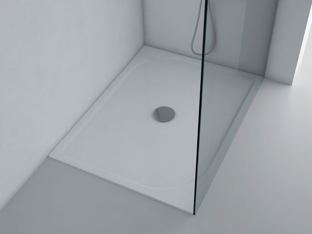 Душевая цельностеклянная угловая