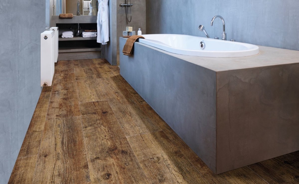 Кварц виниловый ламинат ванна