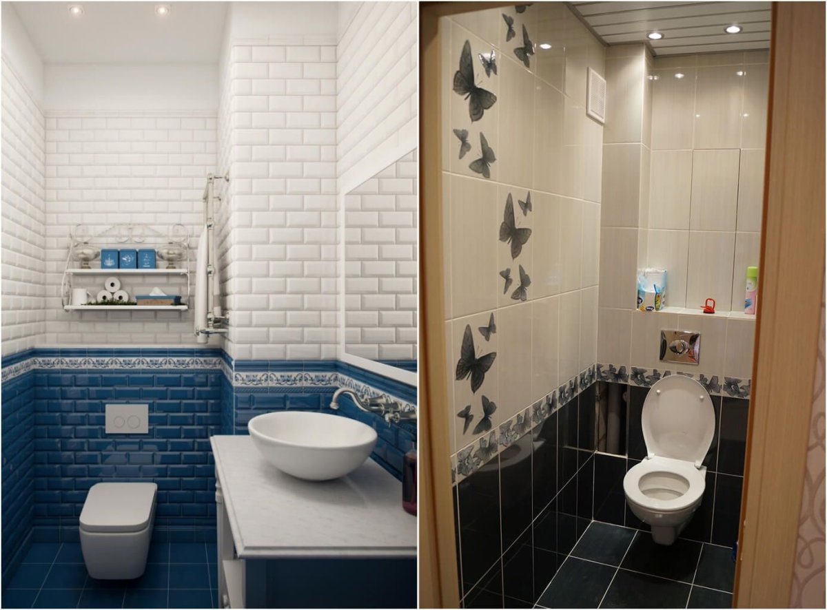 Бюджетная плитка для туалета