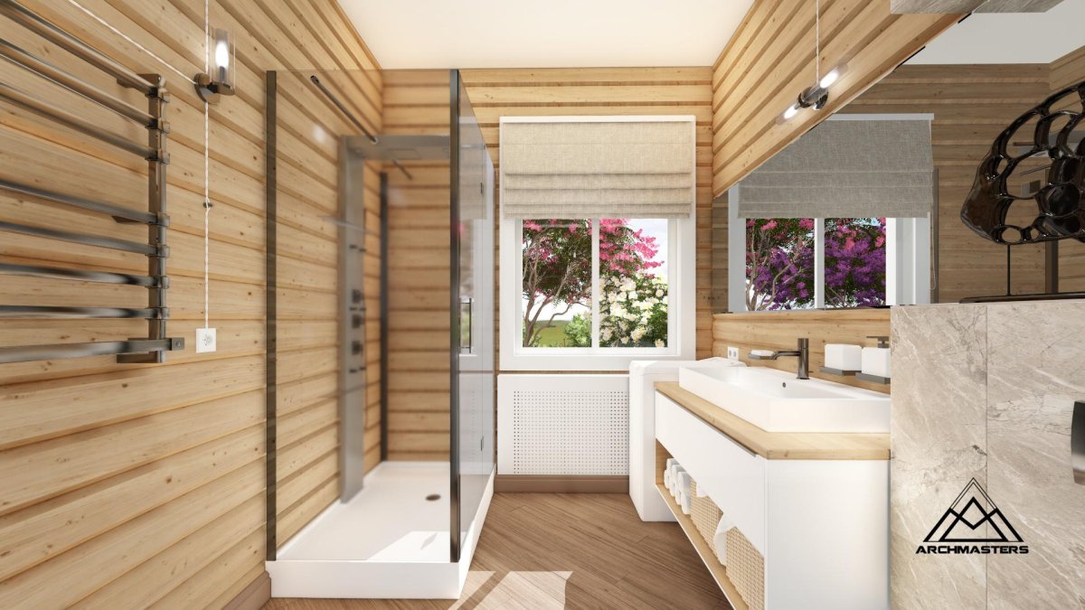 Имитация бруса