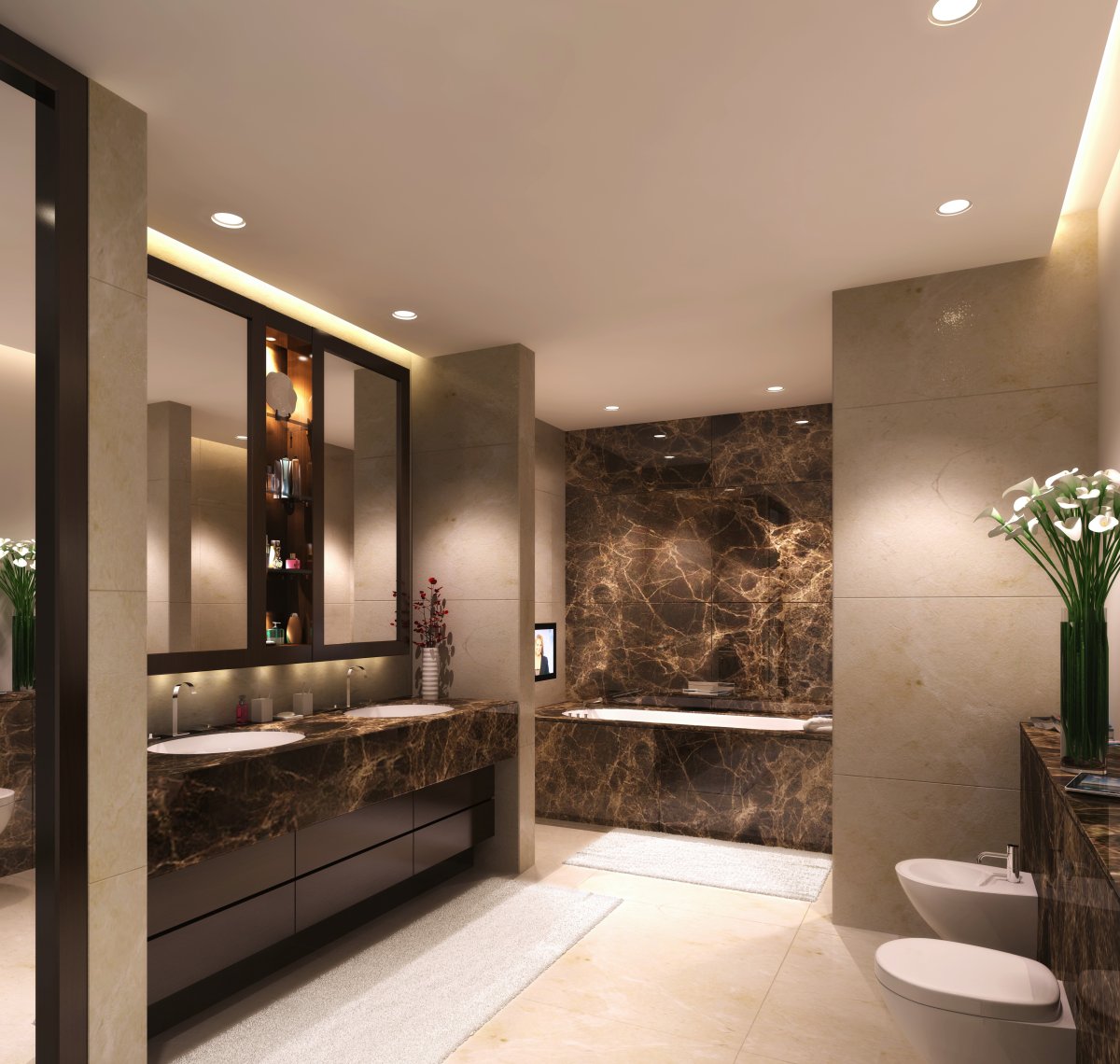 Ванная Имперадор дарк