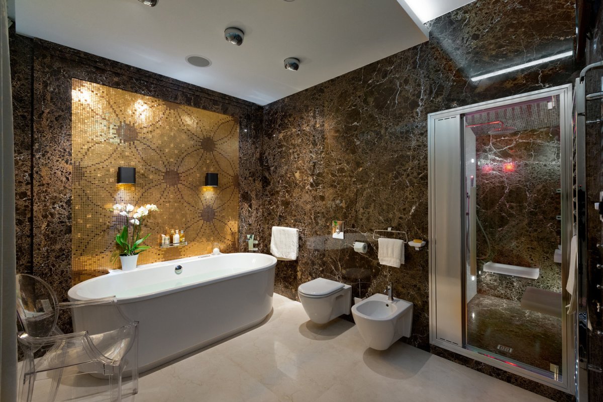 Ванна в стиле арт деко